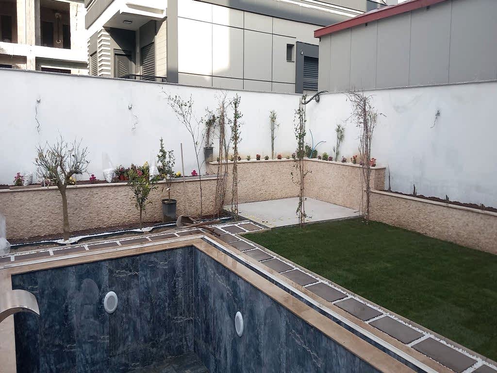 M.GÖRÜCÜ villa bahçesi peyzaj -düzenleme uygulaması